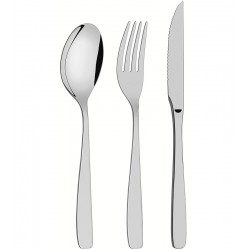 Faqueiro 42 Peças Cosmos Em Aço Inox Tramontina Com Facas Para Churrasco